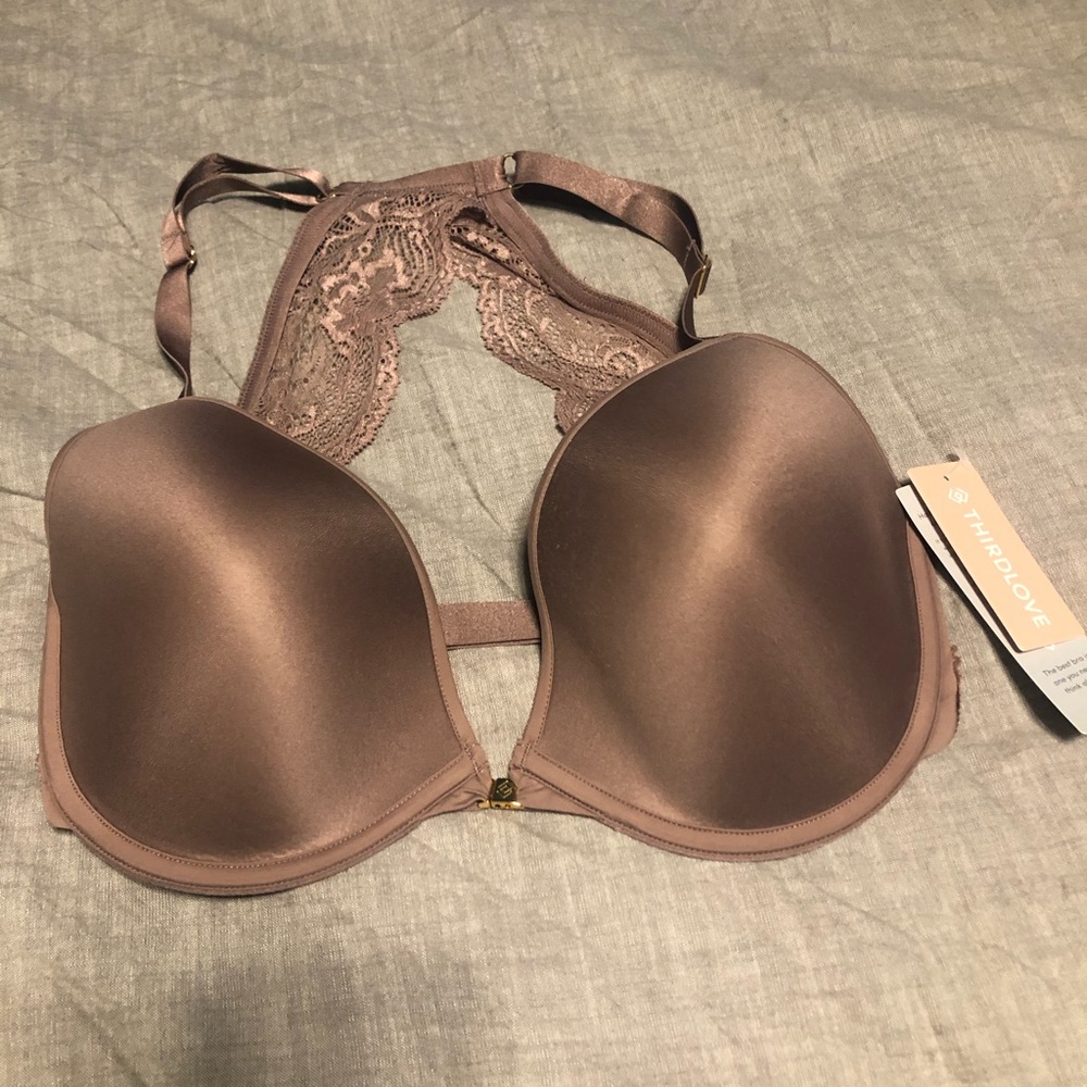NWT ThirdLove lace racer back bra